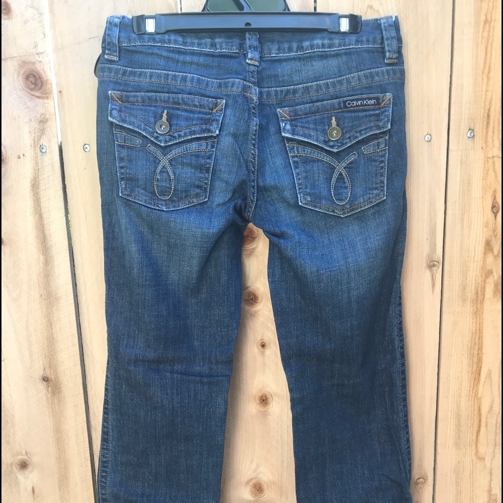 Calvin Klein Lean Bootcut Jeans